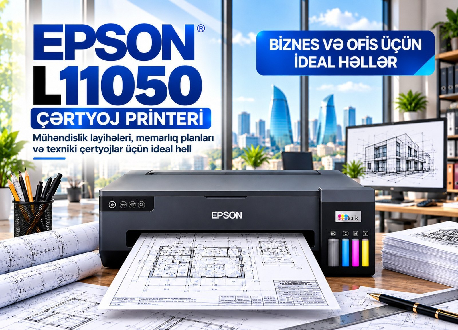 Printer Epson L11050 EcoTank A3+ — Bakı