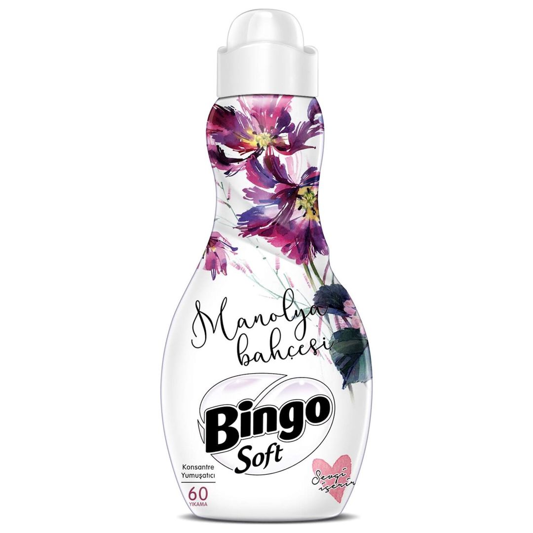 Paltar üçün kondisioner-yaxalayıcı Bingo Soft Manolya Bahçesi, 1440 ml, 60 yuma — Mallar, Bakı
