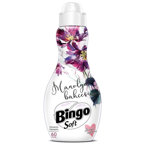 Paltar üçün kondisioner-yaxalayıcı Bingo Soft Manolya Bahçesi, 1440 ml, 60 yuma — Bakı