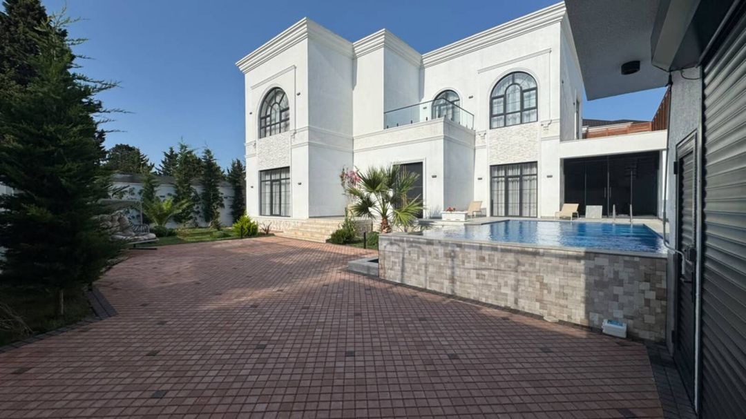 Satılır 5 otaqlı həyət evi/bağ evi 450 m² — Ev, villa, Bakı (2)