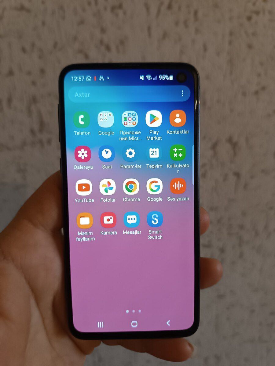 Samsung Galaxy S10e Prism Black 128GB/6GB — Smartfonlar, Sumqayıt (8)