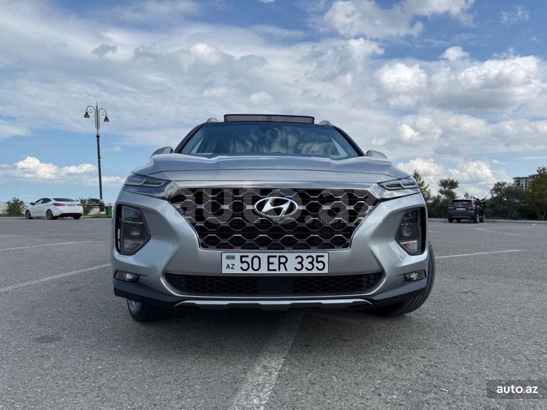 Hyundai Santa Fe, 2020 50-ER-335 — Avtomobillər, Bakı (3)