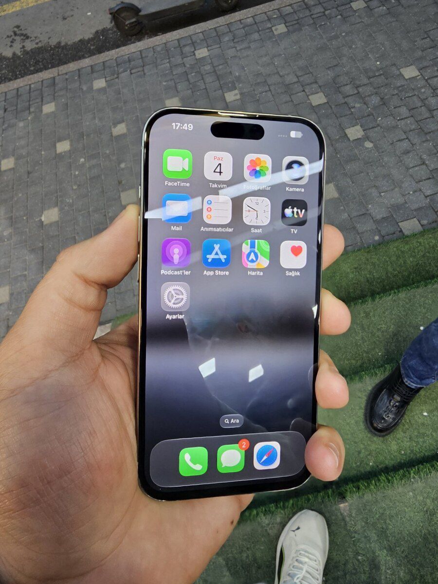 Apple iPhone 15 Pro Natural Titanium 128GB/8GB — Smartfonlar, Bakı