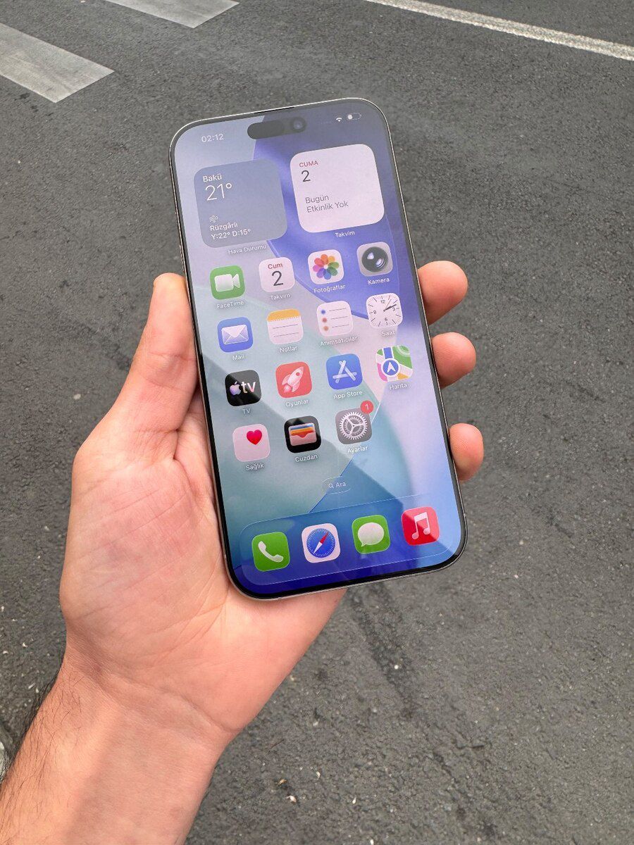 Apple iPhone 16 Pro Max Natural Titanium 256GB/8GB — Smartfonlar, Bakı (3)
