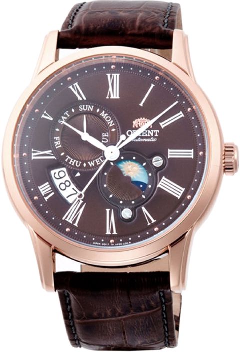Qol saatı kişilər üçün Orient Classic Sun and Moon Automatic RA-AK0009T30B — Bakı