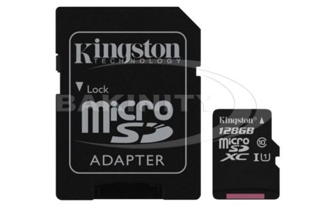 Yaddaş kartı Kingston Canvas Select Plus 128Gb microSD Class10 SDCS/128GB-N — Computers & Laptops