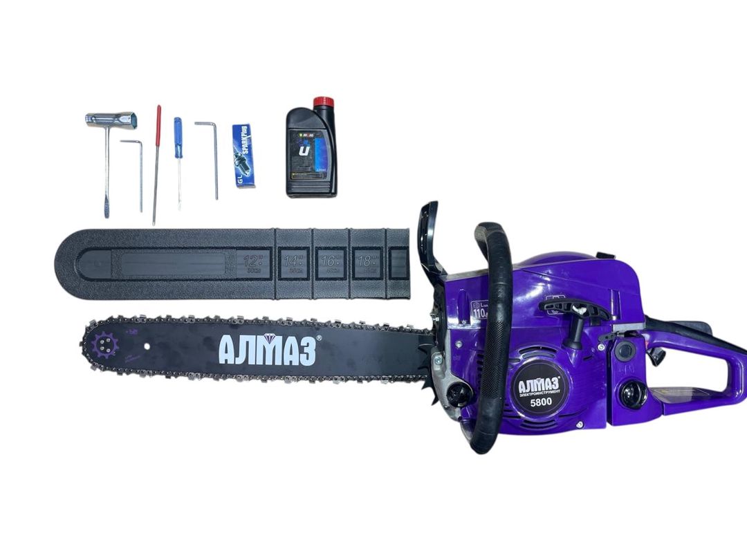 Zəncirli mişar Aлмаз 5800 58CC, 50 sm — Mallar, Bakı (3)