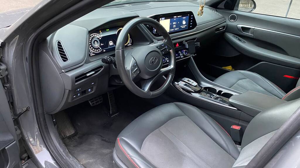 Hyundai Sonata, 1.6 L, 2021 il, 129 000 km — Avtomobillər, Bakı (5)