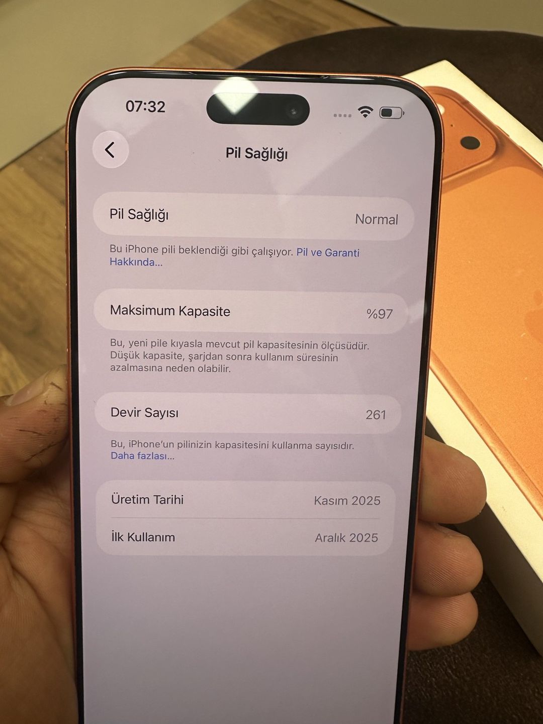 Apple iPhone 17 Pro Max Cosmic Orange 256GB/12GB — Smartfonlar, Bakı (2)