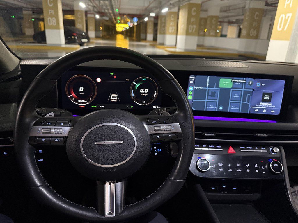 Hyundai Sonata, 2.0 L, 1.62 kWh, 2024 il, 44 000 km — Avtomobillər, Bakı (9)