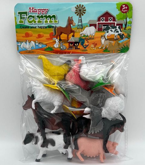 Happy farm heyvanlar oyuncağı (kod: nl60392-7) — Bakı