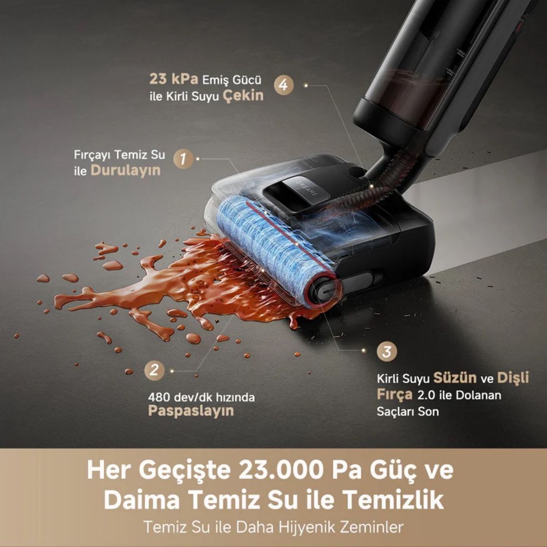 Tozsoran Dreame H15 Mix — Ev texnikası, Bakı (5)