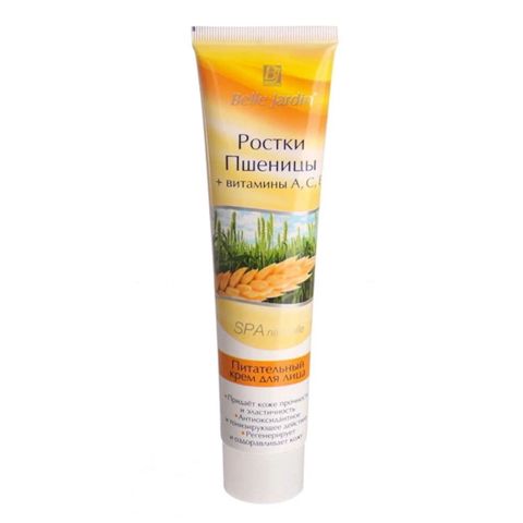 Üz üçün krem Belle Jardin Bio Spa qidalandırıcı buğda cücərtiləri və А, С, Е vitaminlər ilə 125 ml — Bakı