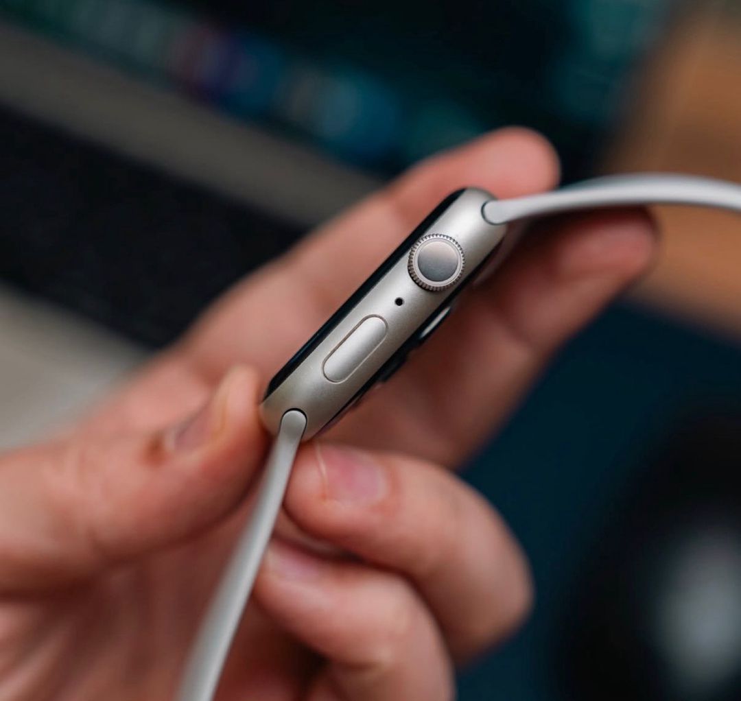 Apple Watch Series 9 Aluminum Starlight 45mm — Ağıllı saatlar və biləkliklər, Bakı (2)
