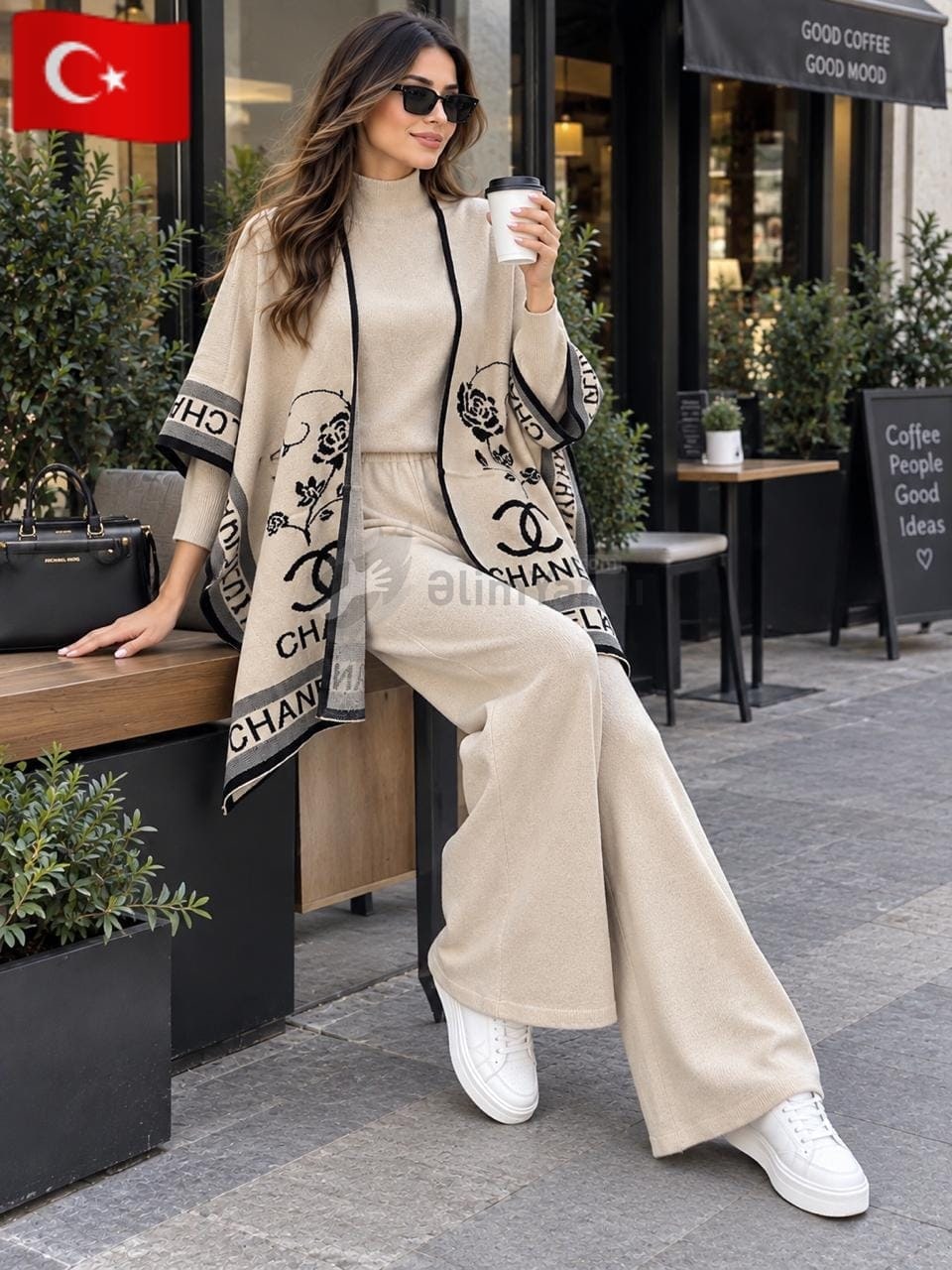 "Chanel" 3 lü Brend Dəst — Qadın paltarı, Bakı