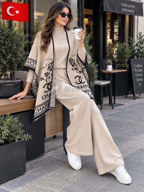 "Chanel" 3 lü Brend Dəst — Anit___Berrak Binə 7a-3-6