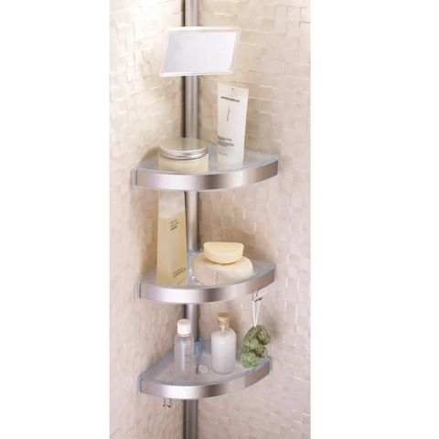 Hamam otağı üçün künclük güzgülü N06, alüminium, hündürlük 2,60 sm, 3 bölməli - N06 — Bakı
