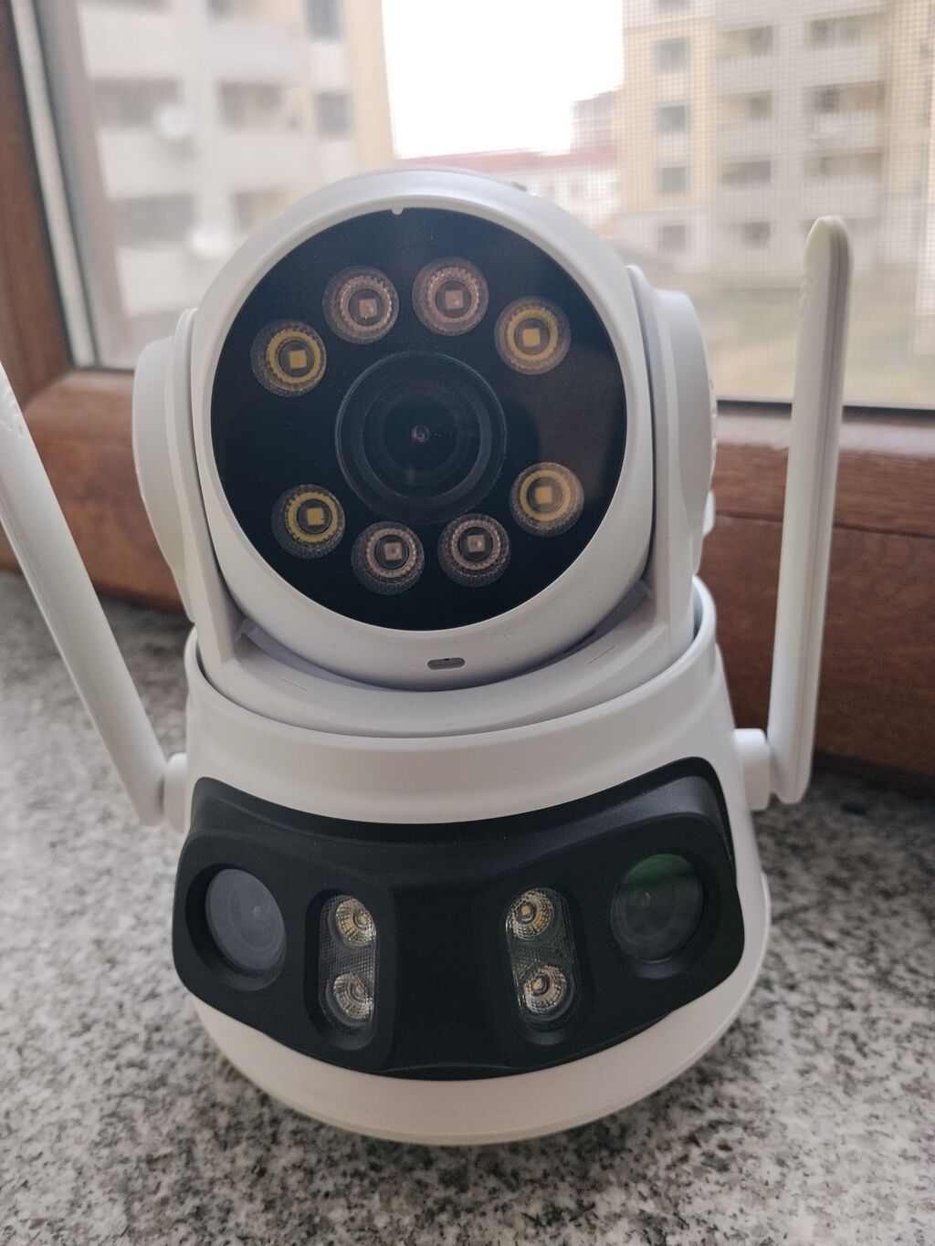 Wi‑Fi PTZ təhlükəsizlik kamerası - 2 ədəd güclü Wi‑Fi antenası ilə — Surveillance sistemləri, Pirəkəşkül (2)