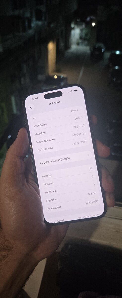 Apple iPhone 15 Black 128GB/6GB — Smartfonlar, Bakı (2)