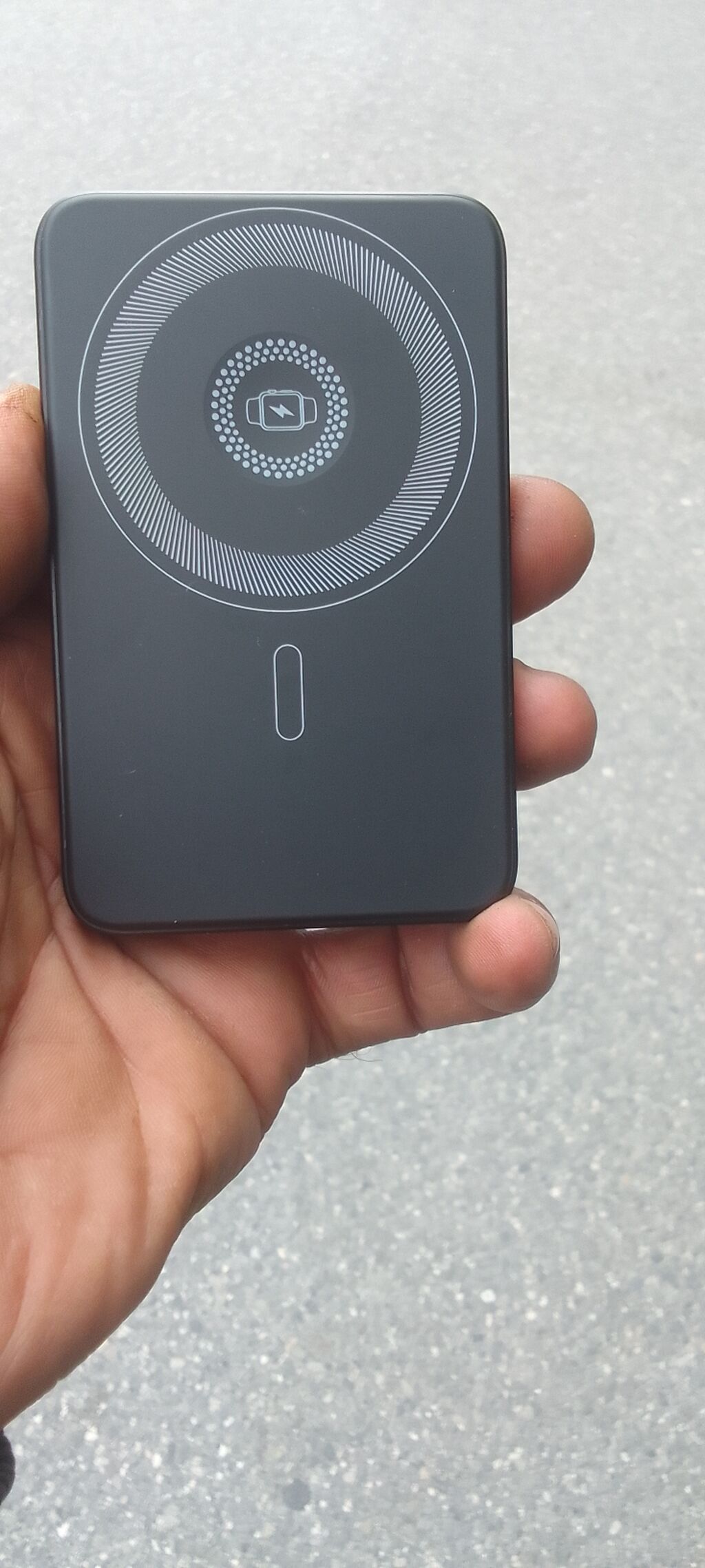 Maqnitli simsiz powerbank - Kompakt, nazik dizayn – cibdə asan — Powerbank-lər, Bakı