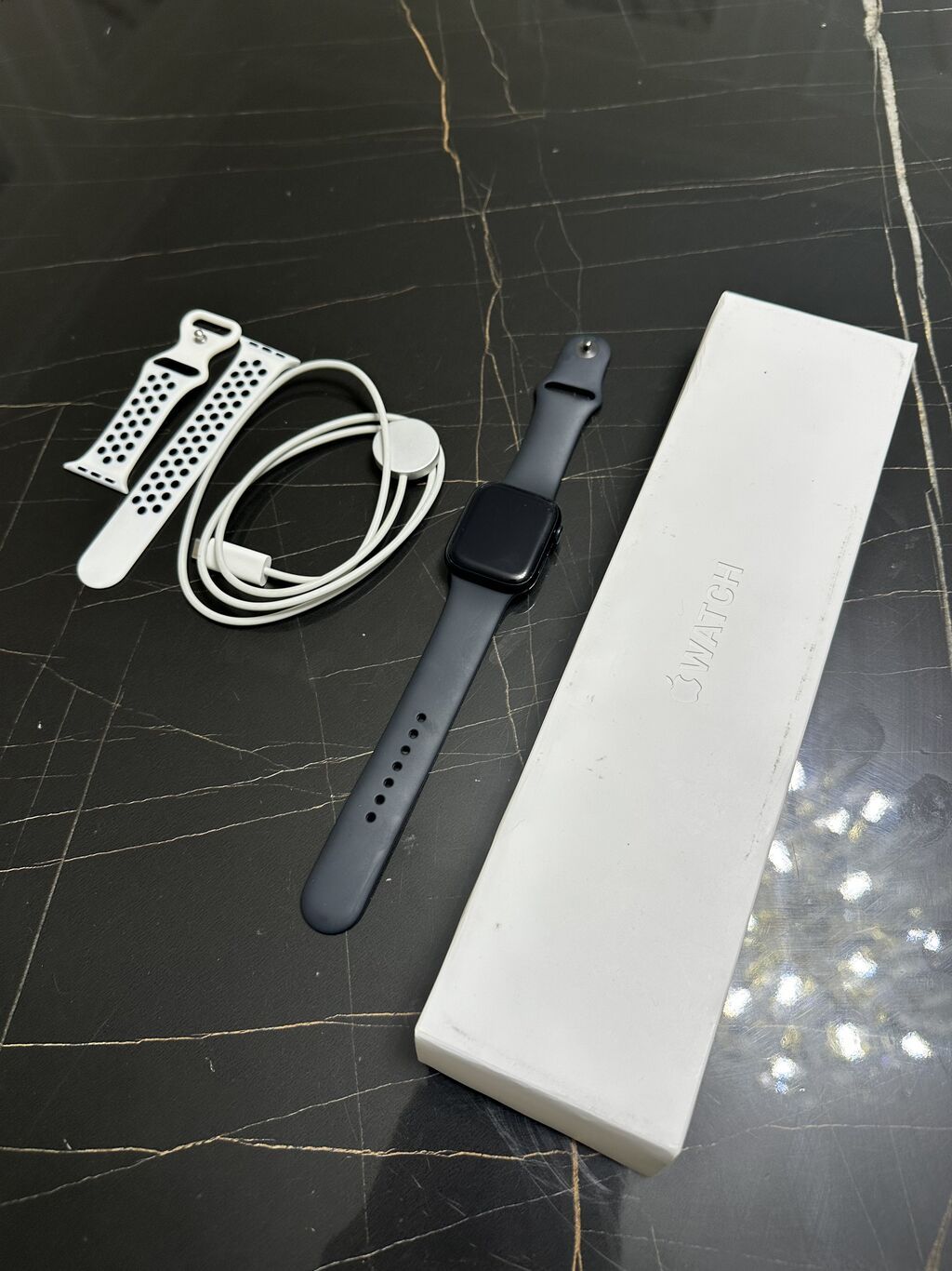 İşlənmiş, Smart saat, Apple, Аnti-lost, rəng - Qara — Ağıllı saatlar, Bakı (3)