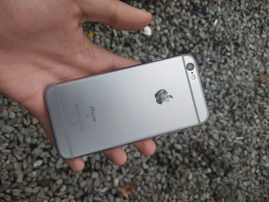 IPhone 6s, Space Gray, Barmaq izi — Apple iPhone, Şəki (4)