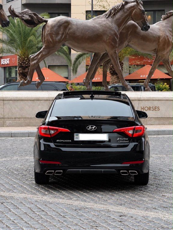 Hyundai Sonata, 2.0 L, 2015 il, 134 000 km — Avtomobillər, Bakı (7)