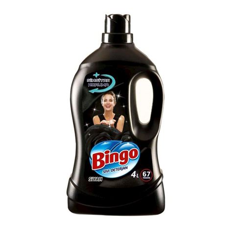 Paltar yumaq üçün maye Bingo qara paltarlar üçün 4 l — Bakı