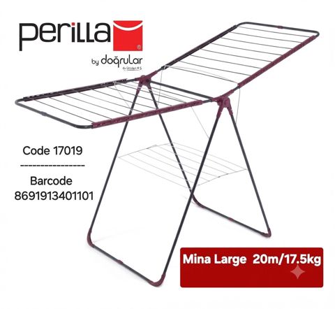 Paltar üçün quruducu Perilla Mina Large 17019, qatlanan, 17.5 kq, 1 səviyyə — 137.99 ₼ · Bakı · Mallar Paltar üçün quruducu Perilla Mina Large 17019, qatlanan, 17.5 kq, 1 səviyyə — Bakı
