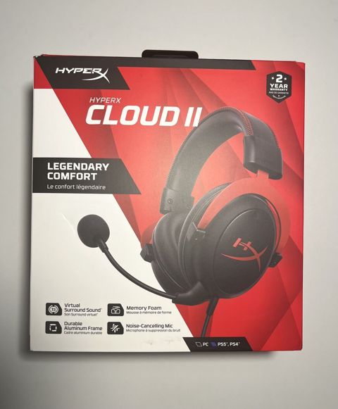 Yeni Simli Qulaqcıqlar, HyperX, rəng - Qara — Bakı