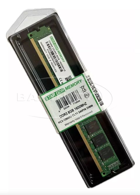 Operativ yaddaş Star Dımm DDR3 8GB 1600Mhz — Bakı