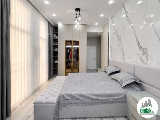 Satılır 4 otaqlı 130 m² yeni tikili Gənclik m — Mənzil (9)