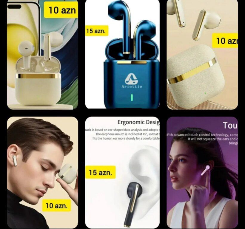 "AİR 39" şəffaf rəqəmsal qulaqlığı — Səs texnikası, Bakı (4)