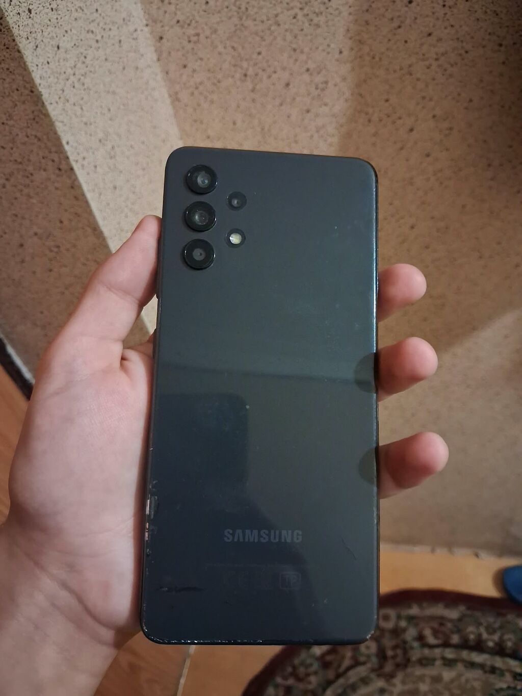 Samsung Galaxy A32, 64 GB, rəng - Qara, Qırıq — Samsung, Sumqayıt (3)