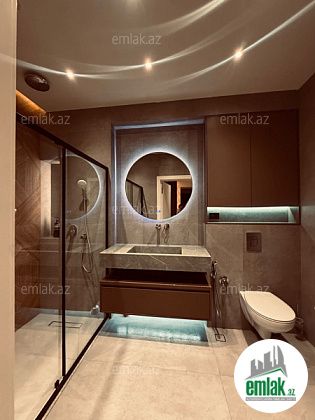 Satılır 3 otaqlı 125 m² yeni tikili Şah İsmayıl Xətai m — Mənzil (10)