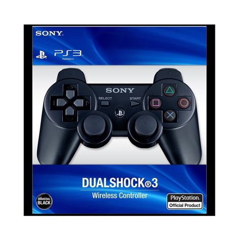 Qeympad Sony PlayStation 3 DualShock 3 Wireless Controller Black — Kompüterlər və noutbuklar