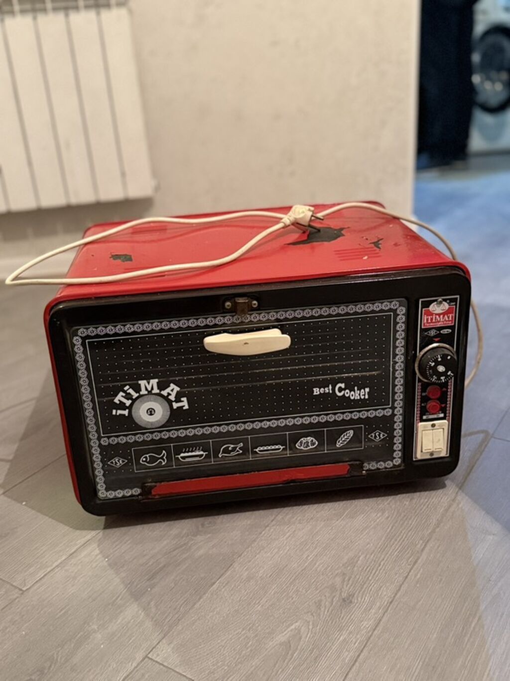 İtimat “Best Cooker” elektrik sobası İşlənmiş orta ölçülü elektrik — Masaüstü plitələr, Xırdalan (5)