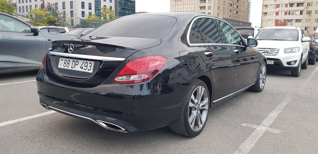 Mercedes C 300, 2.0 L, 2017 il, 162 000 km 88-DP-493 — Avtomobillər, Bakı (8)