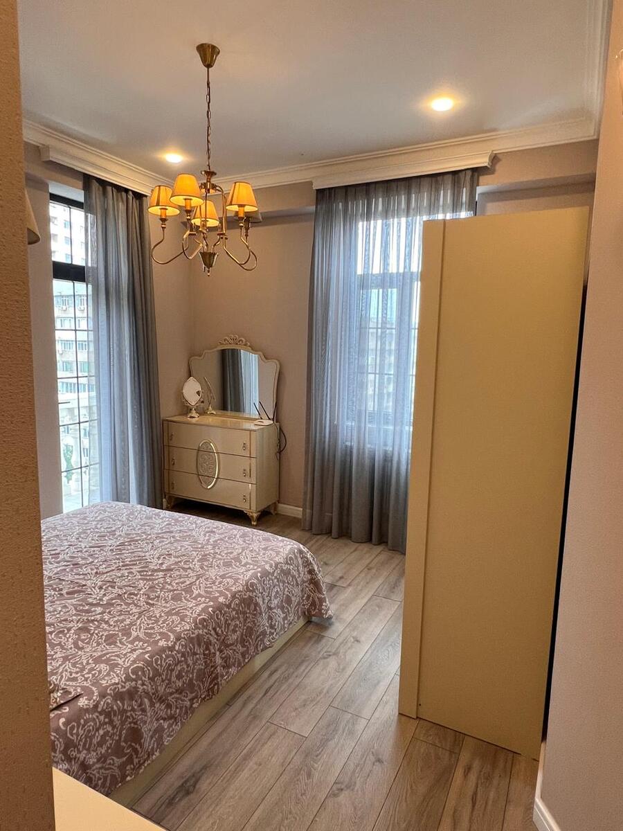 İcarəyə verilir 3 otaqlı yeni tikili 95 m² — Mənzil, Bakı (9)