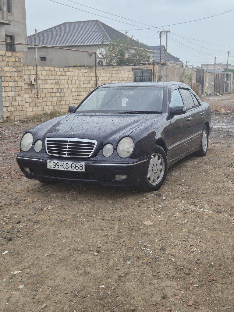 Mercedes E 240, 2.4 L, 2000 il, 296 000 km 99-KS-668 — Avtomobillər, Sumqayıt