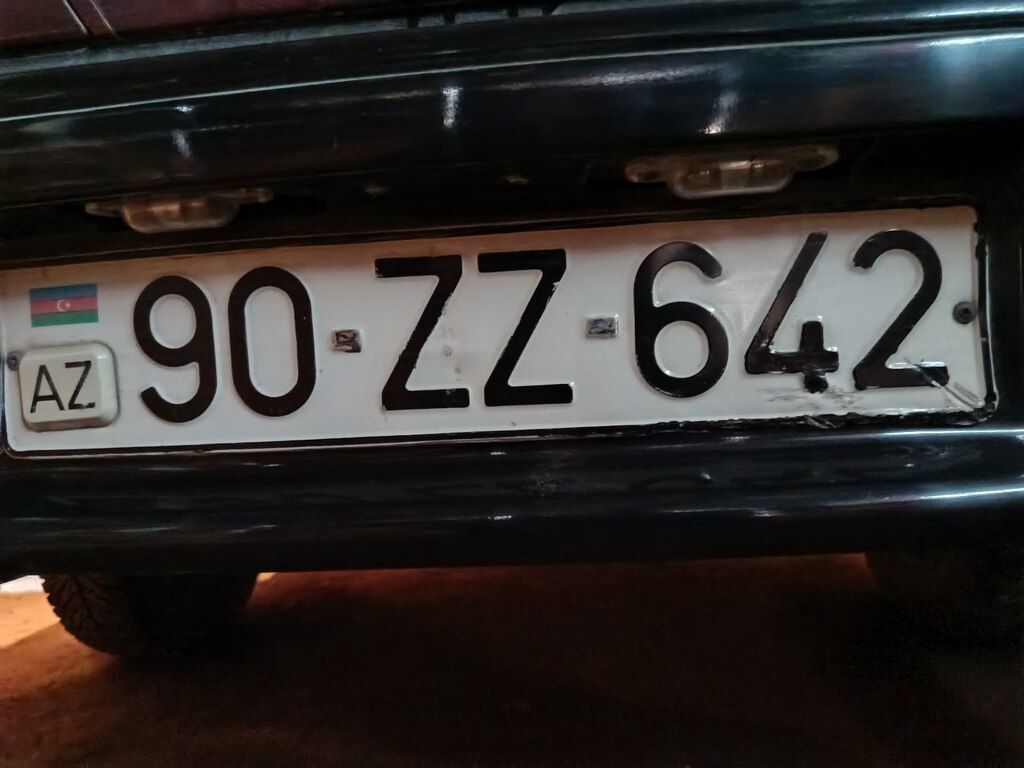 Avtomobil qeydiyyat nişanı - 90-ZZ-642 — Registriya nömrələri, Quba