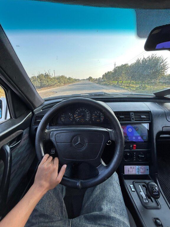 Mercedes C 180, 1.8 L, 1995 il, 244 985 km 77-NK-089 — Avtomobillər, Neftçala (10)