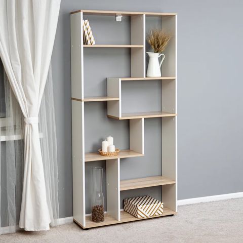 Stellaj Letta, ağ/bej, Ldsp, 87x25x180 sm — 159 ₼ · Bakı · Mallar Stellaj Letta, ağ/bej, Ldsp, 87x25x180 sm — Bakı