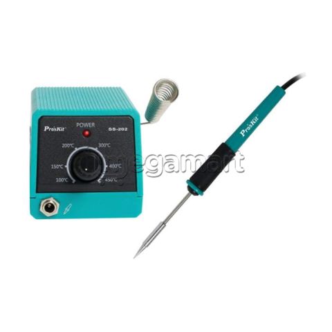 Tənzimlənən lehimləmə stansiyası ProsKit SS-202F — 59.99 ₼ · Bakı · Lehimlə avadanlığı Tənzimlənən lehimləmə stansiyası ProsKit SS-202F — Bakı