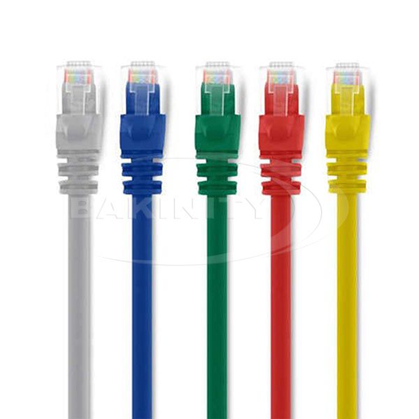 Lan kabel U-utp CAT5e Patch Cord 2MT (boz) — Kabelləri, adapterlər və keçidçilər, Bakı (2)