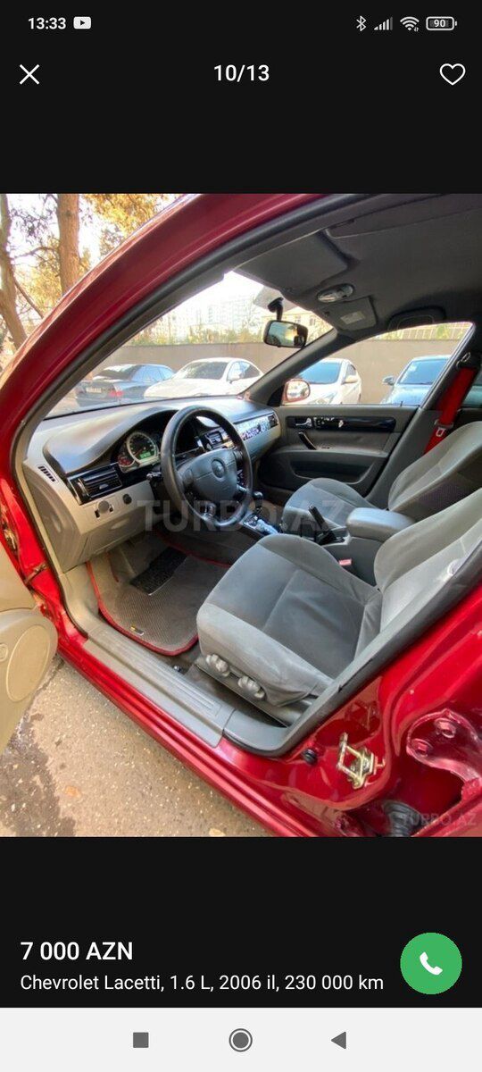 Chevrolet Lacetti, 2006 il 99-RZ-103 — Avtomobillər, Bakı (10)