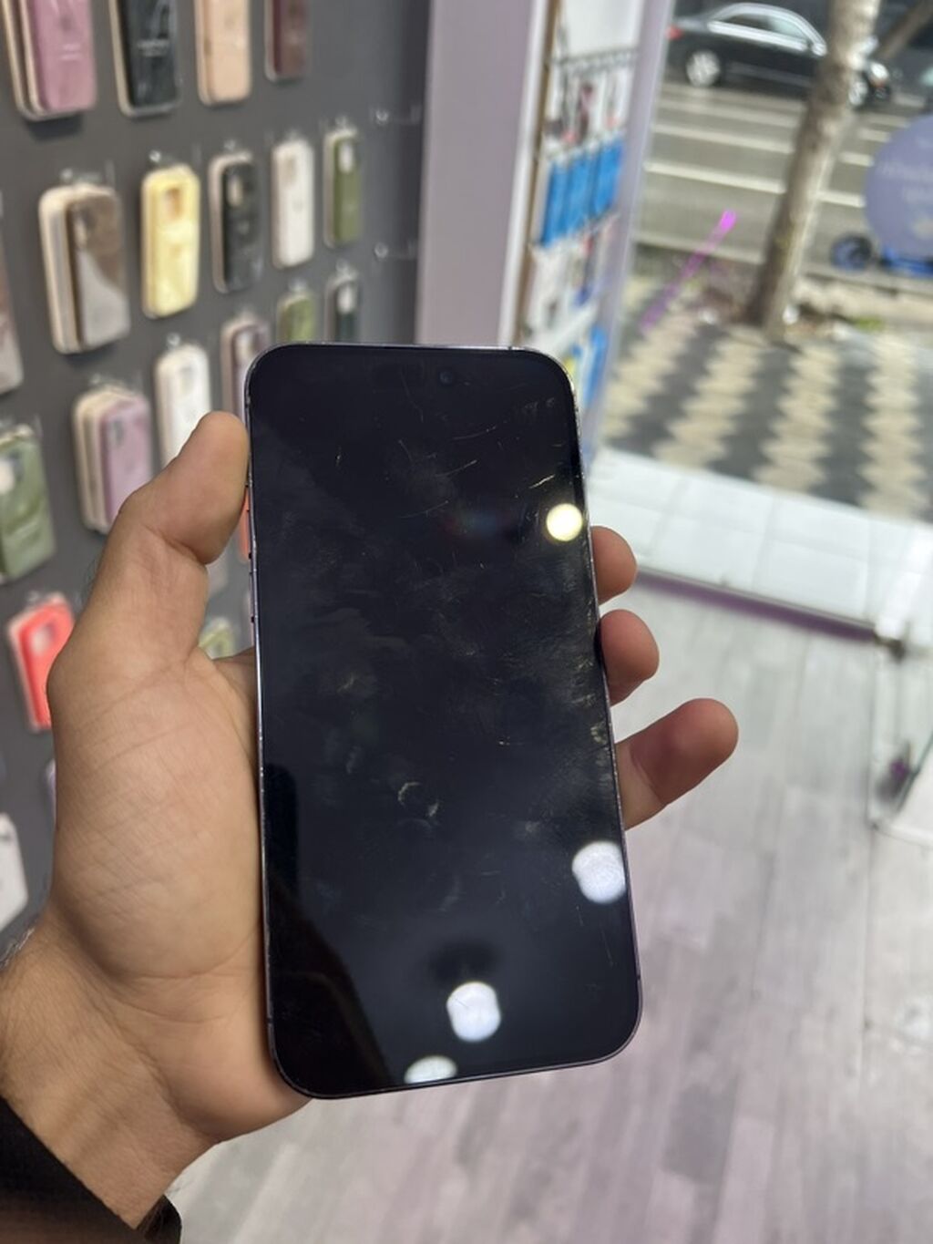 IPhone 14 Pro Max, 128 GB, Deep Purple, Simsiz şarj — Apple iPhone, Bakı (2)