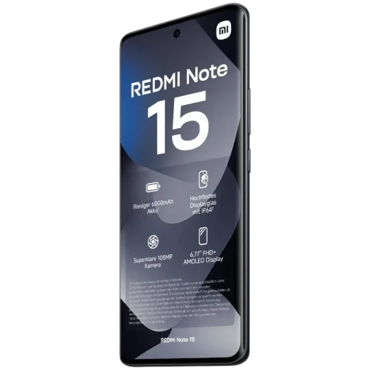 Mobil Telefon Xiaomi Redmi Note 15 8GB/256GB Black — Smartfonlar, Bakı (3)