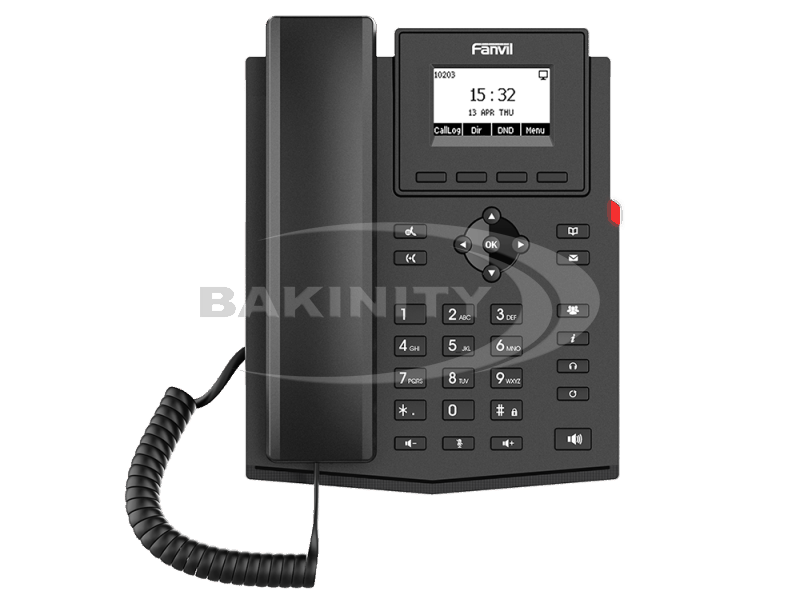 IP-telefon Fanvil X301P — IP telefon sistemləri, Bakı