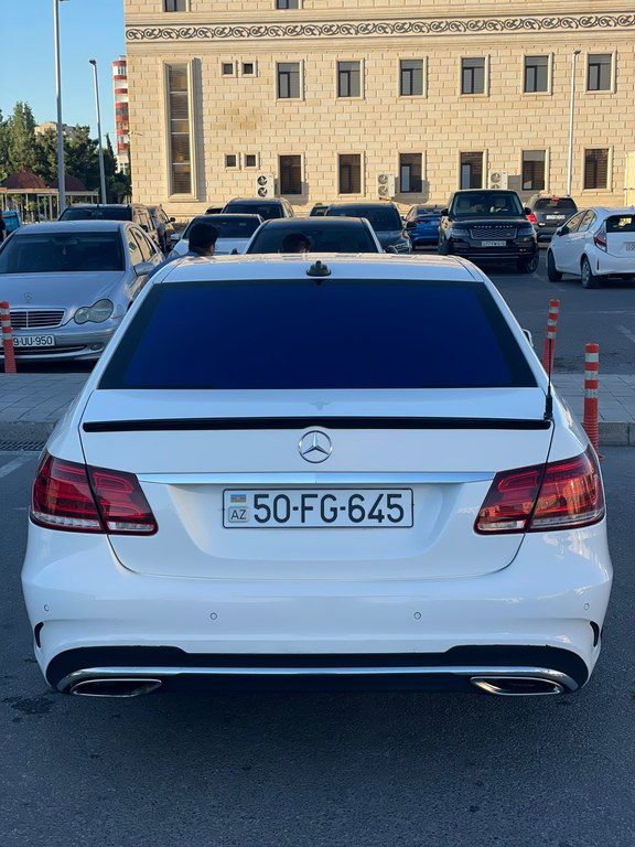 Mercedes E 220, 2.1 L, 2014 il, 367 500 km 50-FG-645 — Avtomobillər, Sumqayıt (10)